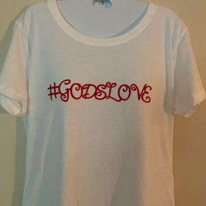 #Godslove women’s design t-shirt